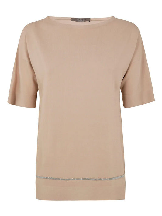 Fine-Knit T-Shirt
