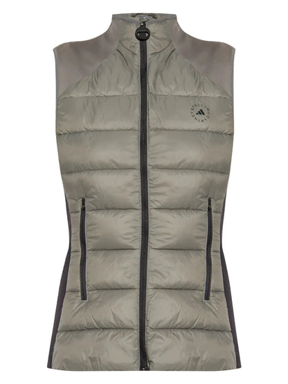 Logo-Print Gilet