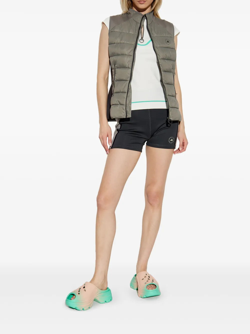 Logo-Print Gilet