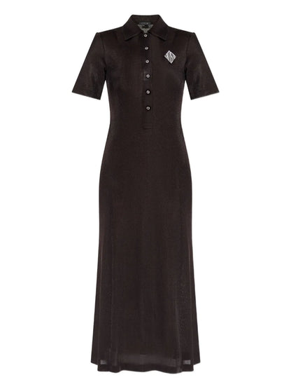 Logo-Appliqué Dress