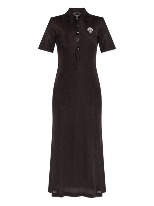 Logo-Appliqué Dress