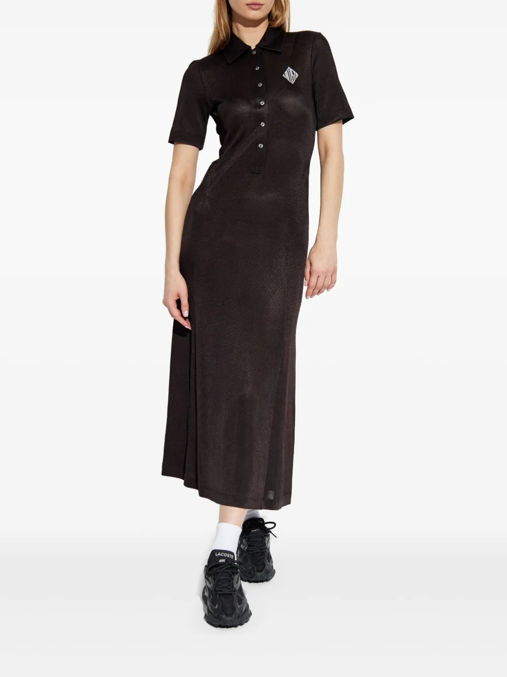 Logo-Appliqué Dress