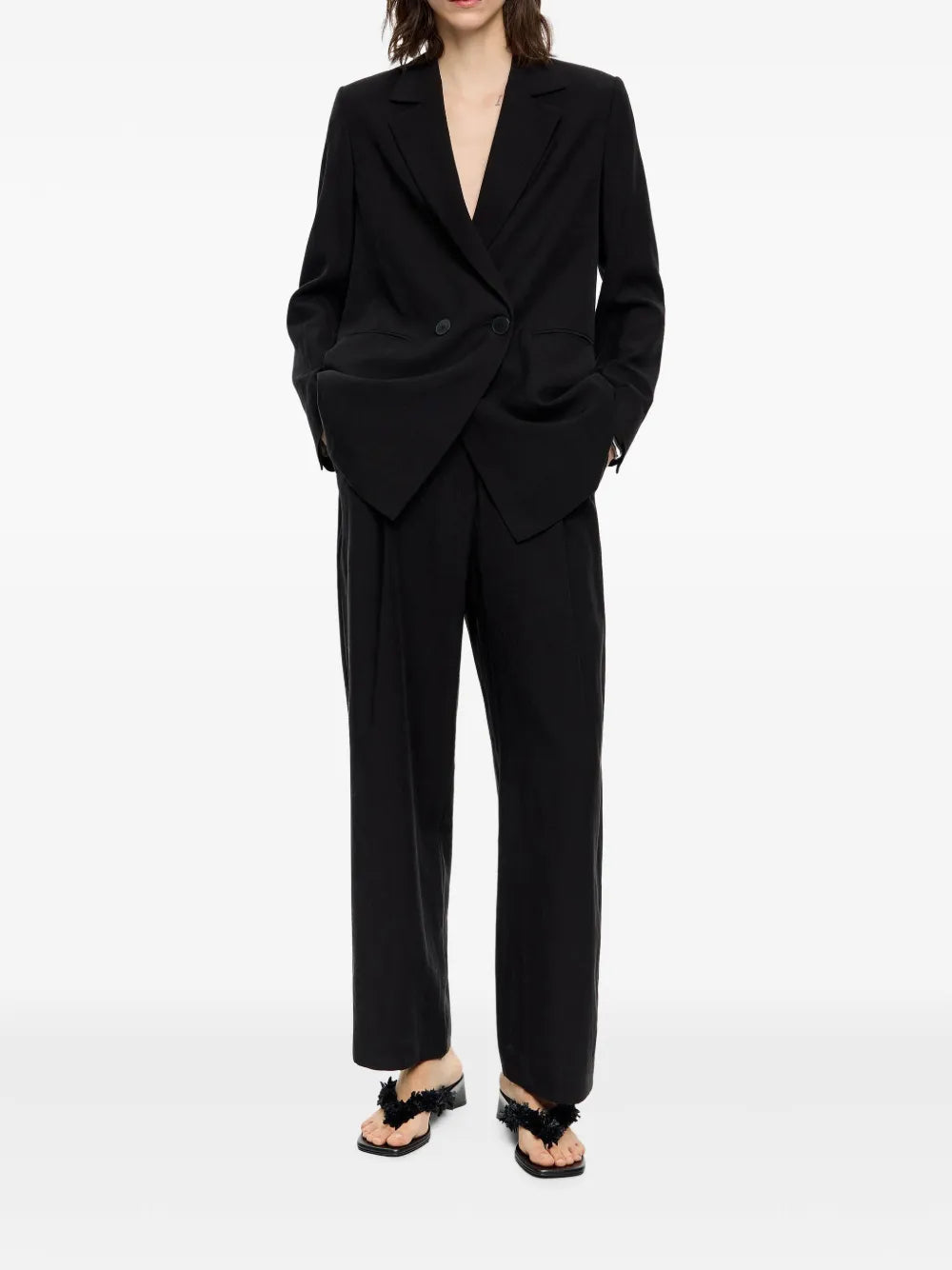 Straight-Leg Trousers