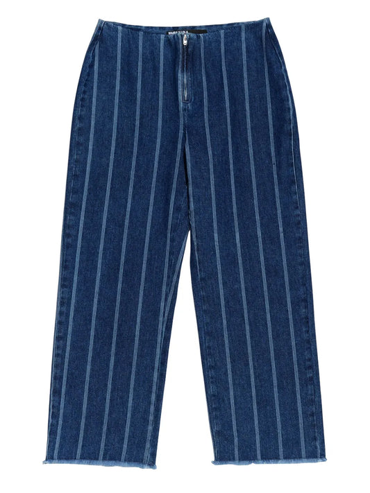 Pinstripe Trousers