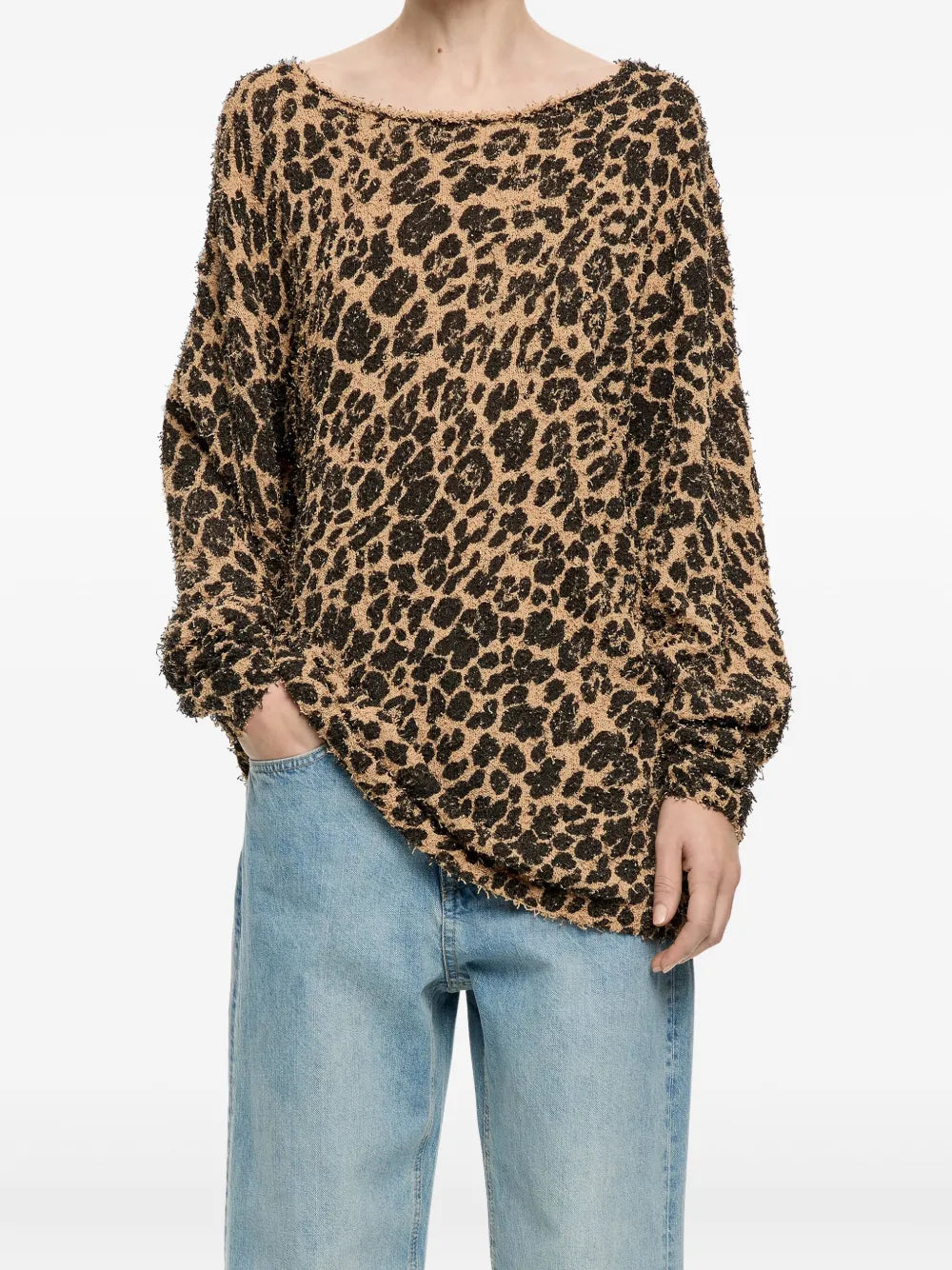 Animal Print Jumper