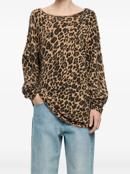 Animal Print Jumper