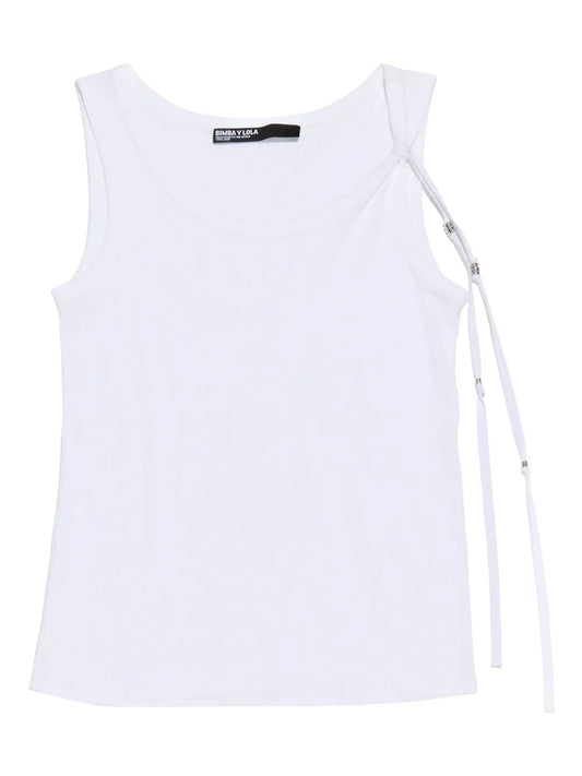 Knot-Detail Tank Top