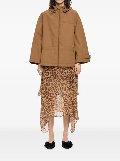 Hooded Trench Coat