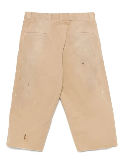 Paint-Splatter Detailed Shorts