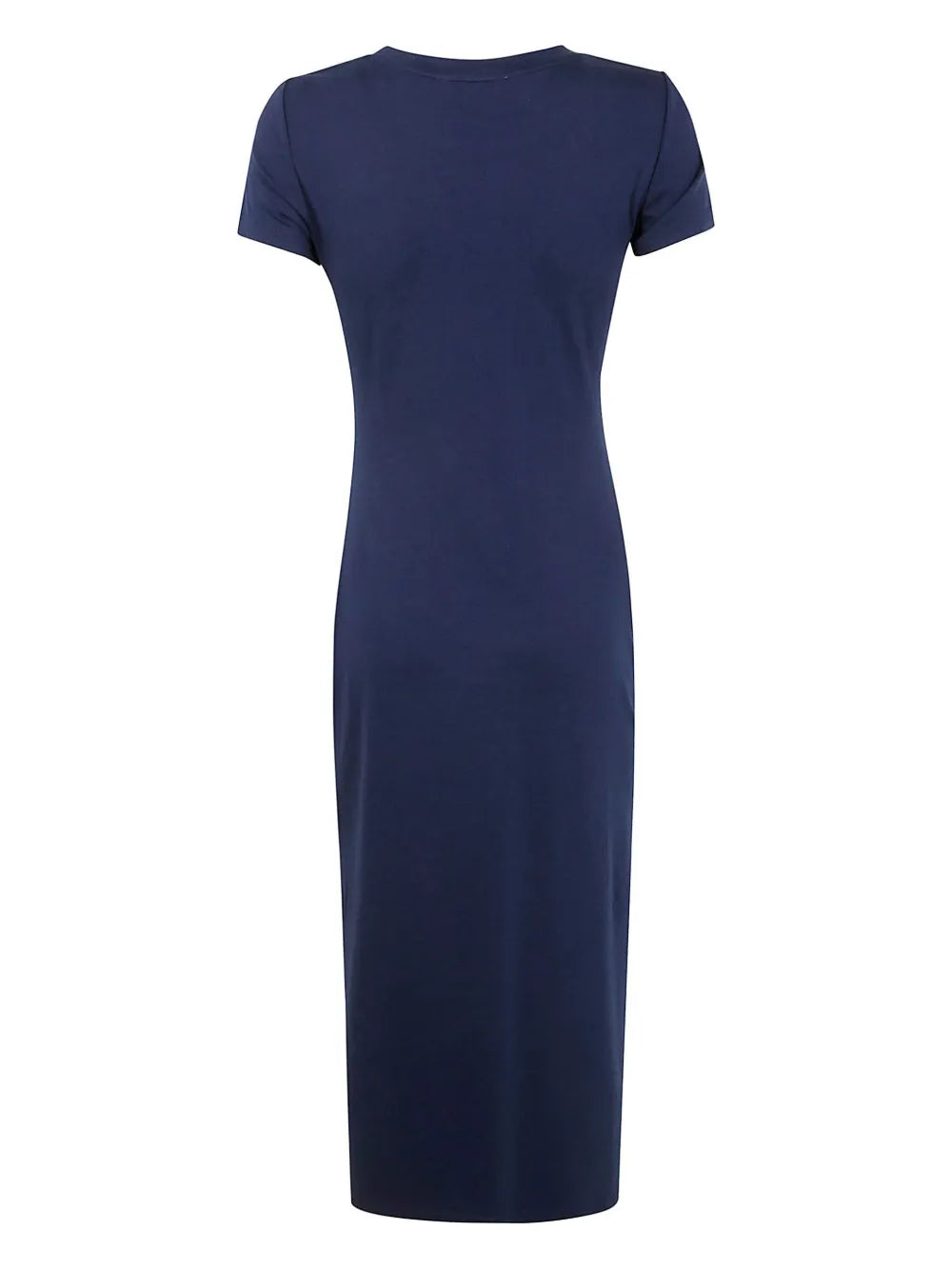Twist-Detail Midi Dress