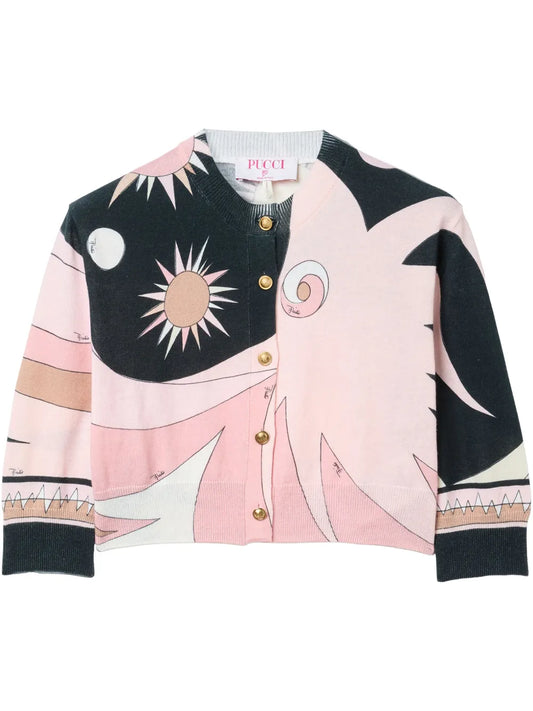 Stella-Print Cardigan