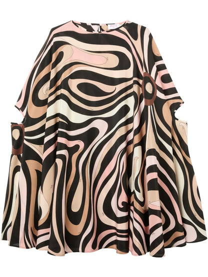Marmo-Print Dress