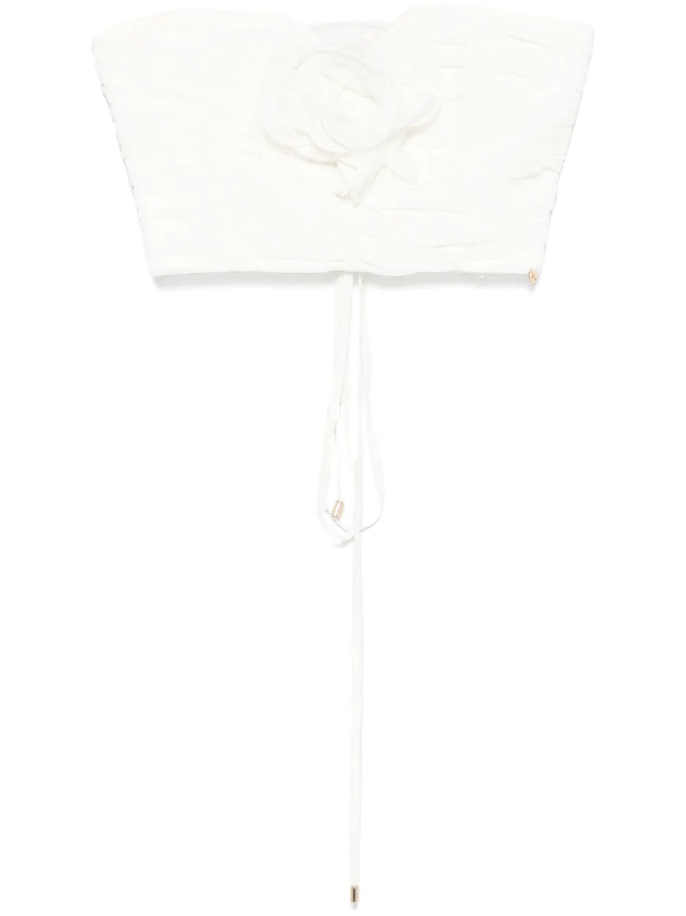 Floral-Appliqué Top