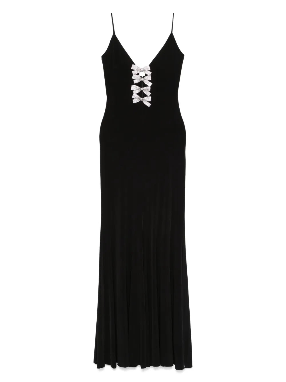 Bow-Detail Maxi Dress