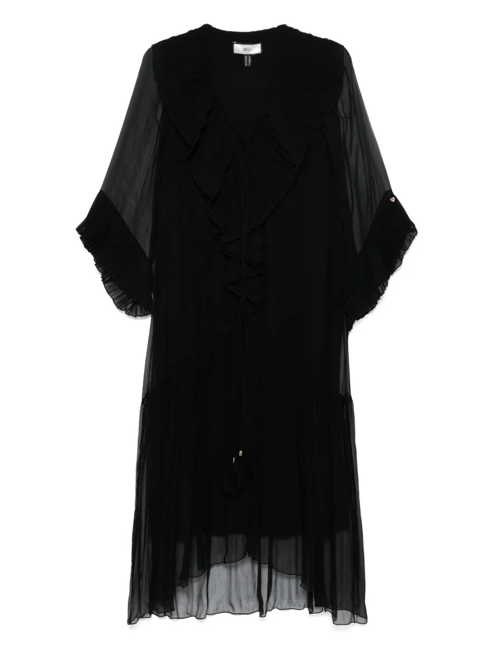 Silk Midi Dress