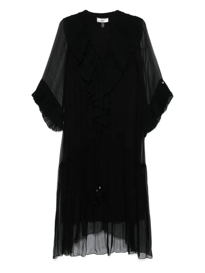 Silk Midi Dress