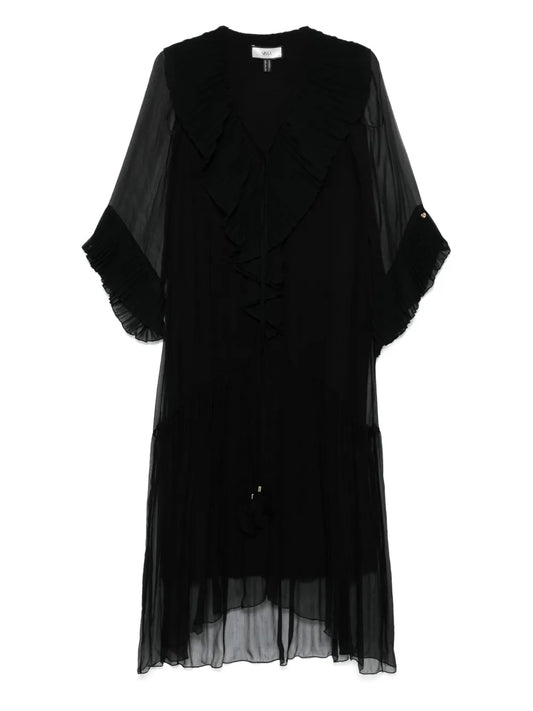 Silk Midi Dress