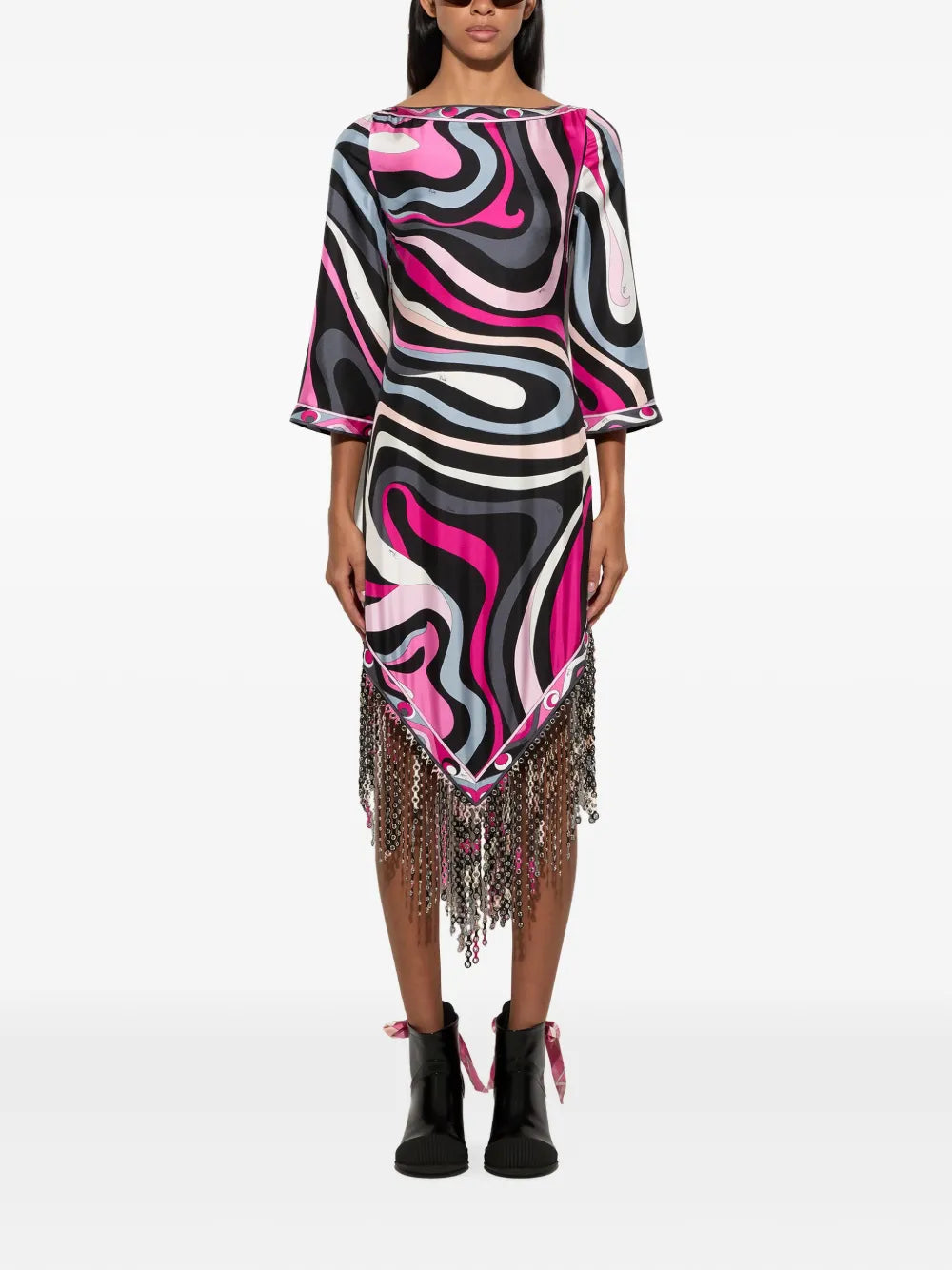 Marmo-Print Dress