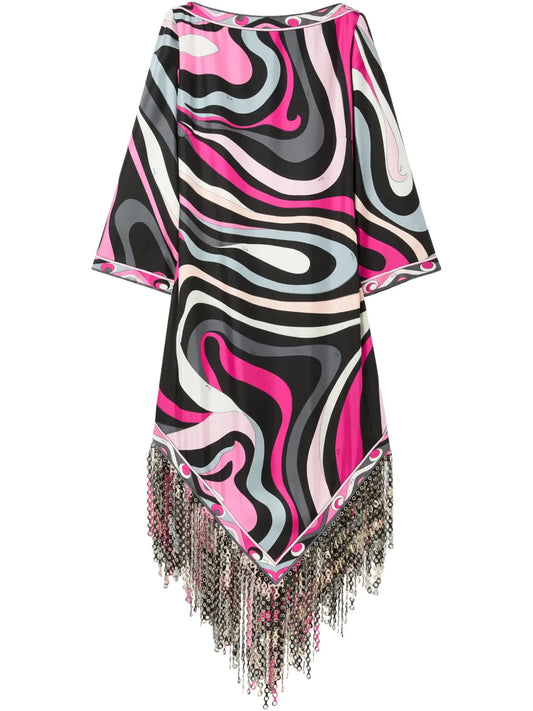Marmo-Print Dress