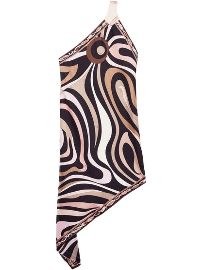 Marmo-Print Dress