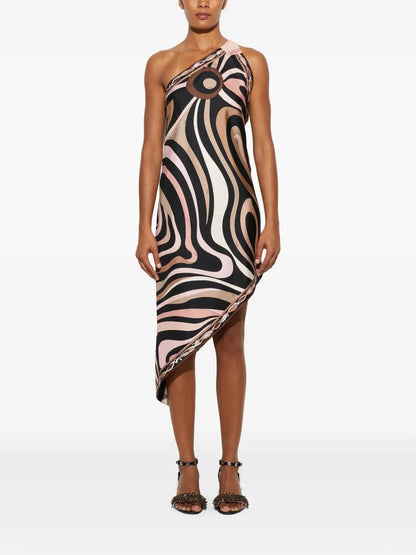 Marmo-Print Dress