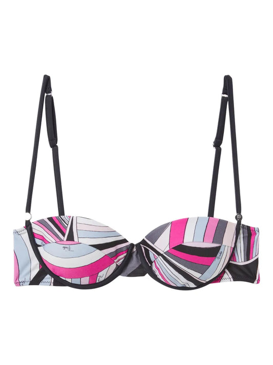 Iride-Print Bikini Top