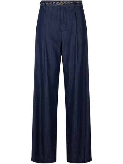 Pleated Jeans