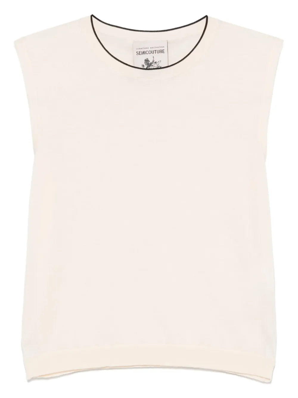 Fine-Knit Vest