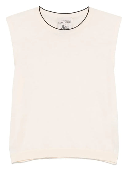 Fine-Knit Vest