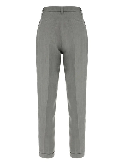 Straight-Leg Trousers