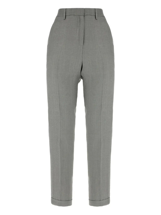 Straight-Leg Trousers