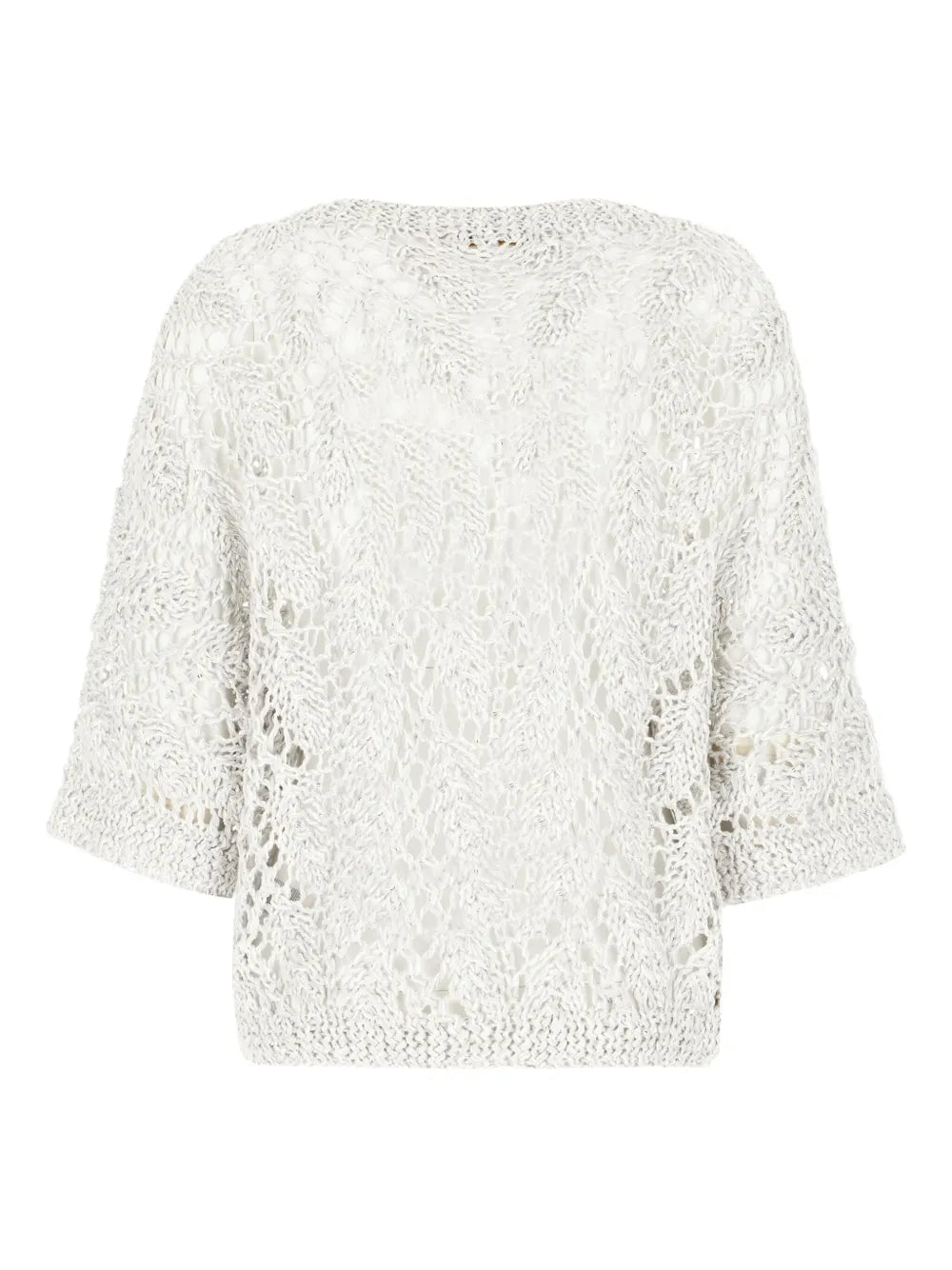 Crew-Neck Knitted Top
