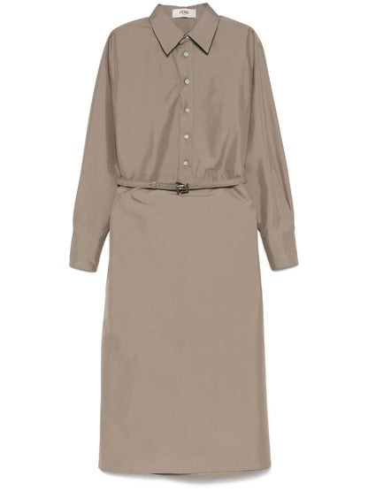 Poplin Shirt Dress