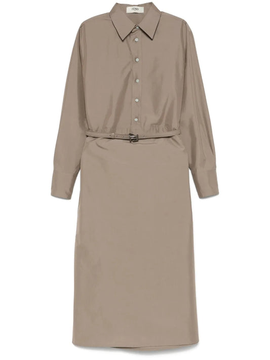 Poplin Shirt Dress