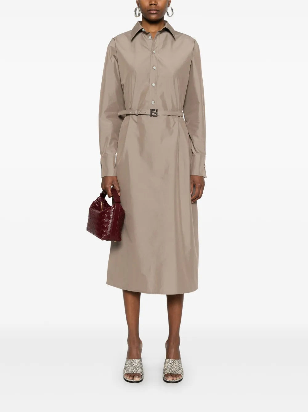 Poplin Shirt Dress