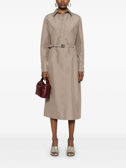 Poplin Shirt Dress