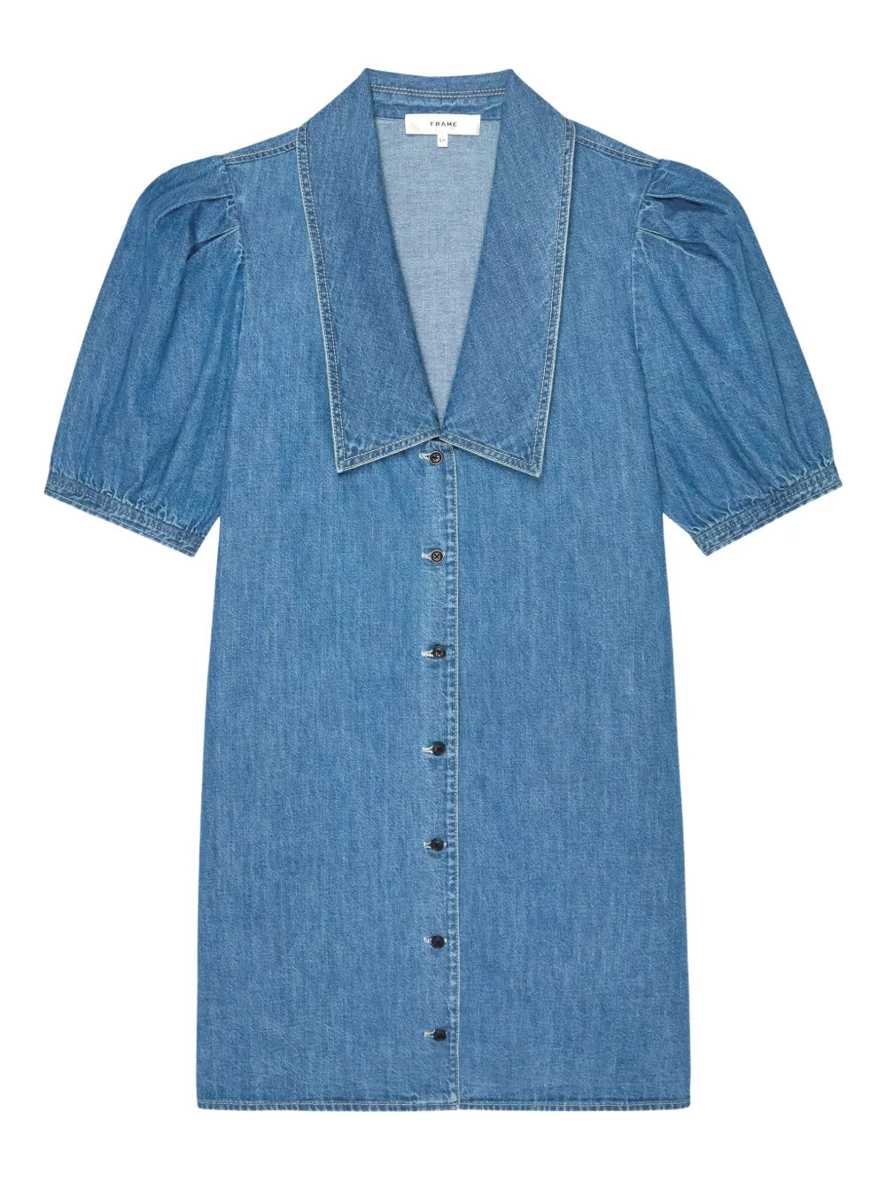 Denim Sailor Mini Dress