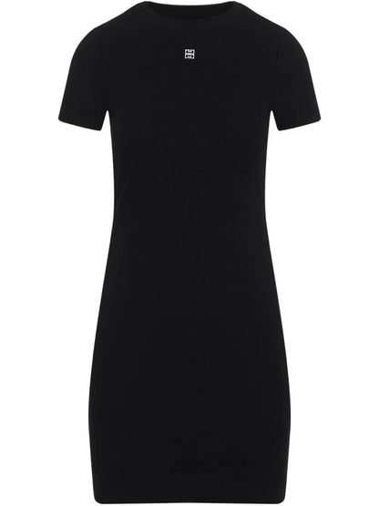 Logo-Appliqué Dress