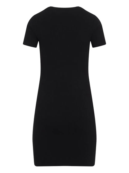 Logo-Appliqué Dress