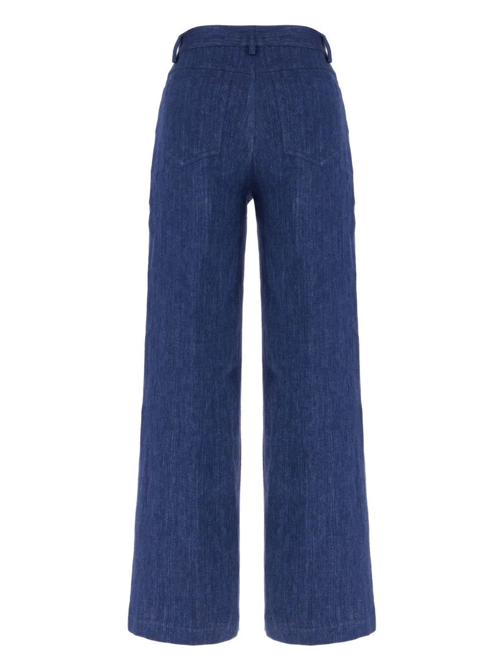 Linen Straight-Leg Trousers