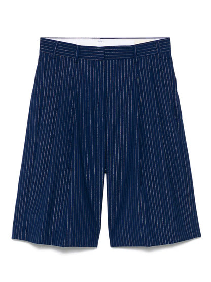 Pinstriped Shorts