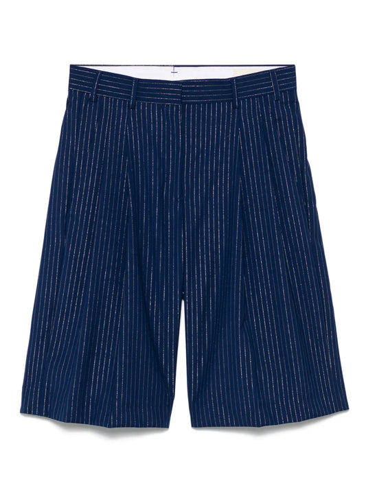 Pinstriped Shorts