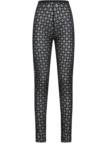 Logo-Pattern Leggings