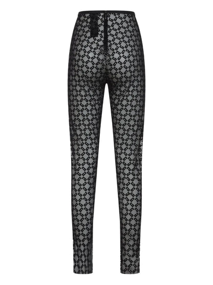 Logo-Pattern Leggings