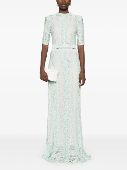 Ruffled Maxi Dress