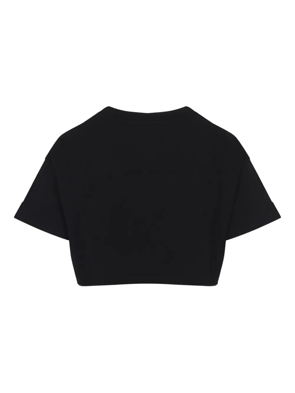 Logo-Print Cropped T-Shirt