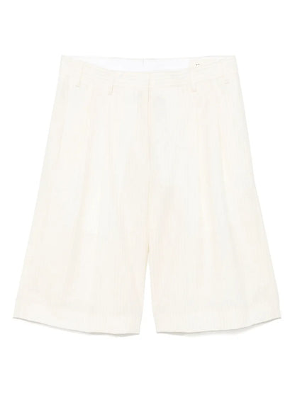 Pinstriped Shorts