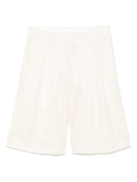 Pinstriped Shorts