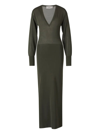V-Neck Maxi Dress