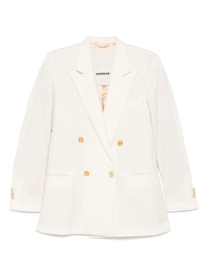 Pinstriped Blazer